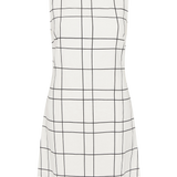 Faithfull - Lui Mini Dress Letizia Check White - Final Sale