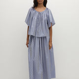 Faithfull - Ella Top Helle Stripe Vintage Navy