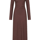 Faithfull - Mesa Maxi Dress Polkadot Chocolate Plum