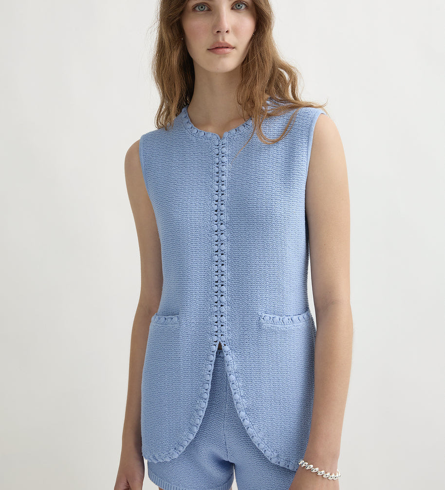 Posse - HARLAN VEST - BLUE