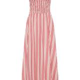 Faithfull - Lida Maxi Dress Cherry Stripe