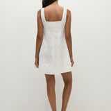Faithfull - Lovis Mini Dress Birgitta Broderie Anglaise White