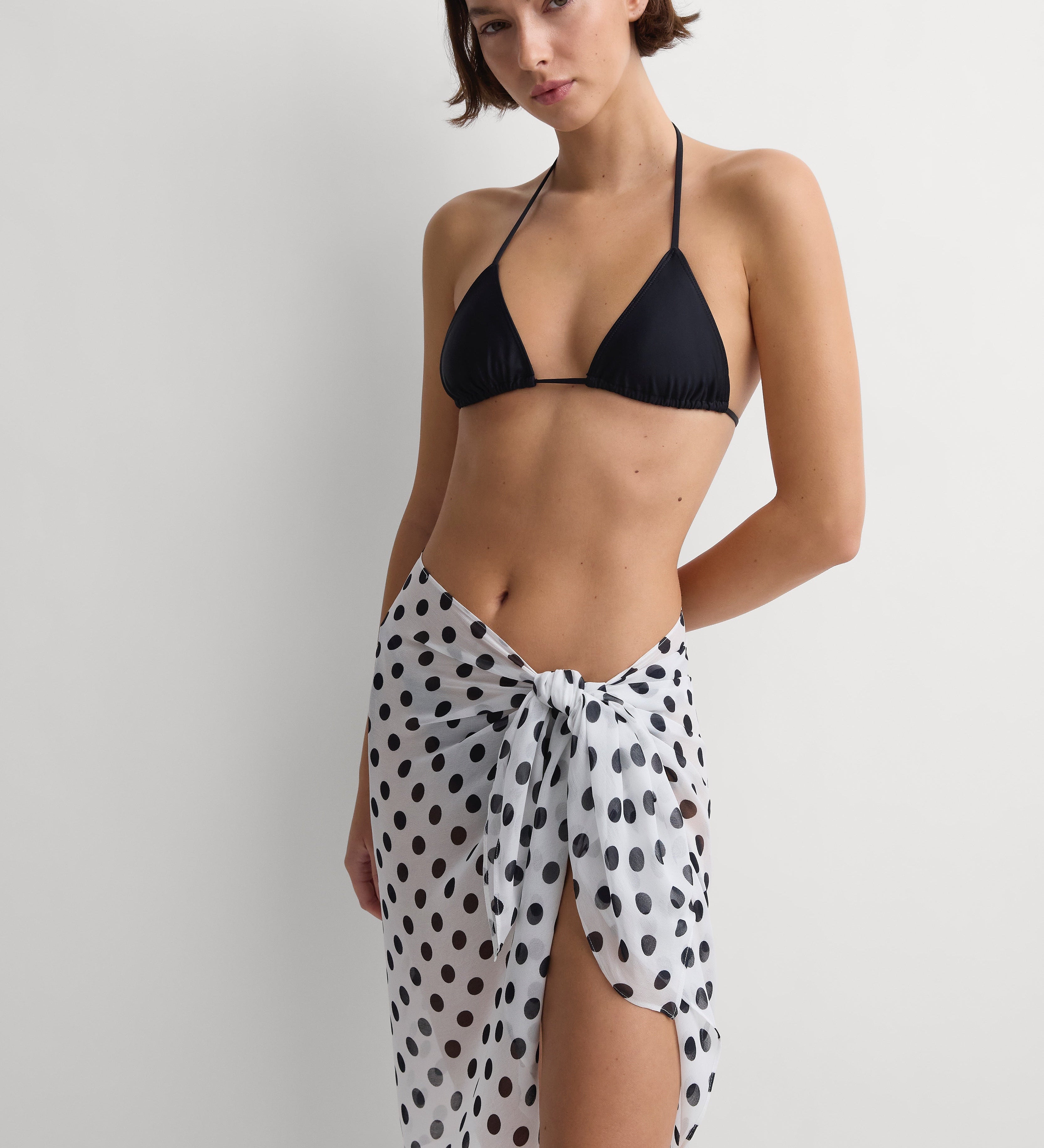 Faithfull - Mirra Pareo White Black Dot