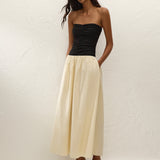 Faithfull - Sant Roc Maxi Dress Black Milk