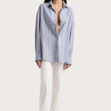 Faithfull - En Vau Shirt Blue Stripe - Final Sale