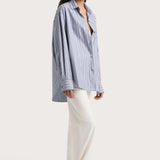 Faithfull - En Vau Shirt Blue Stripe - Final Sale