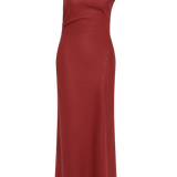 Faithfull - Suis Midi Dress Deep Red