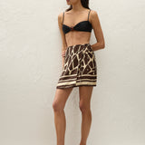 Faithfull - Karys Mini Wrap Skirt Ombra