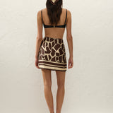 Faithfull - Karys Mini Wrap Skirt Ombra