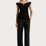 Faithfull - Heidi Knit Top Black - Final Sale