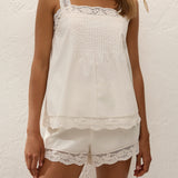Faithfull - Cristina Top Mila Lace Ivory