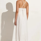 Faithfull - Camera Midi Dress White - Final Sale