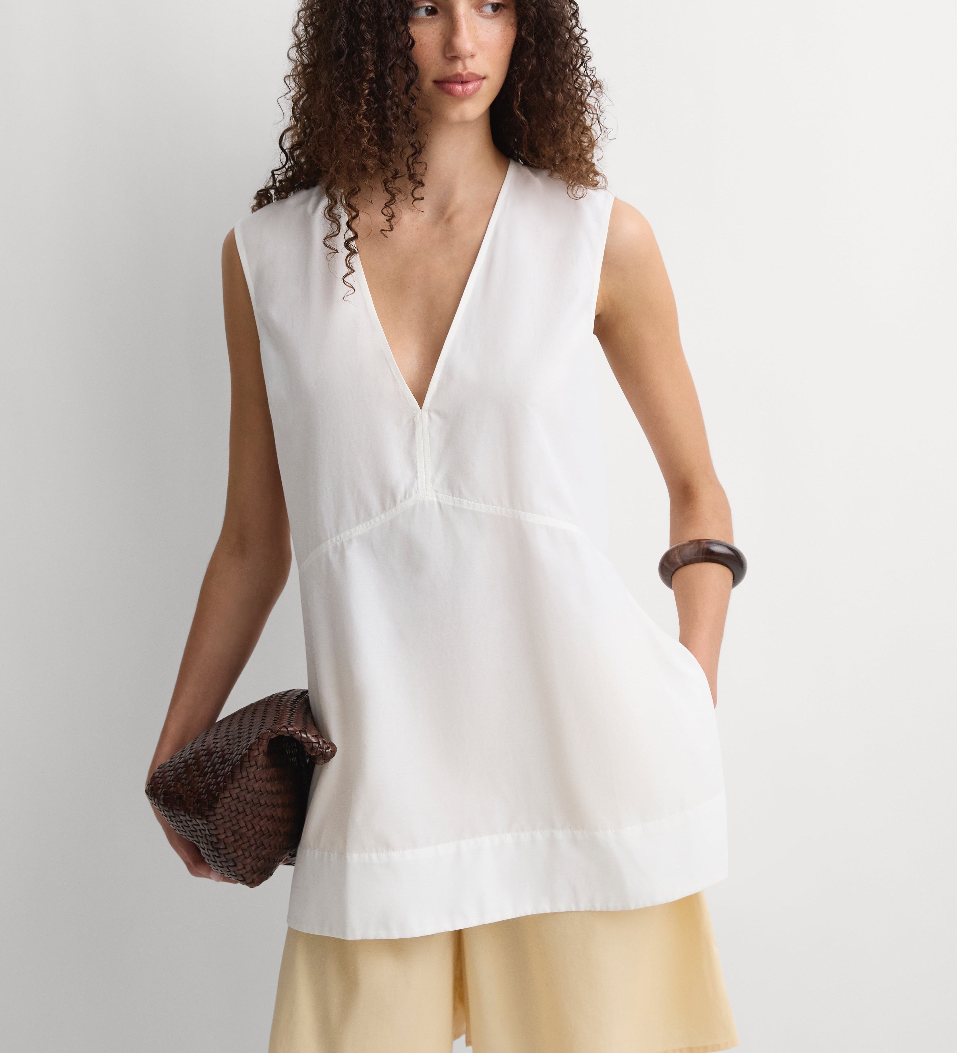Faithfull - The Tunic Top White