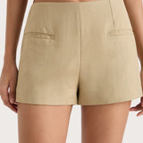 Faithfull - Florine Mini Shorts Caramel