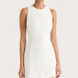 Faithfull - Eveline Mini Dress White