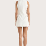 Faithfull - Eveline Mini Dress White