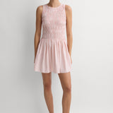 Faithfull - Heidi Mini Dress Carmen Stripe Peony White