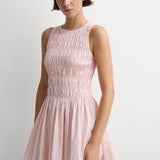 Faithfull - Heidi Mini Dress Carmen Stripe Peony White