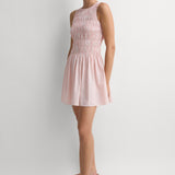 Faithfull - Heidi Mini Dress Carmen Stripe Peony White