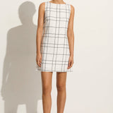 Faithfull - Lui Mini Dress Letizia Check White - Final Sale