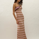 Faithfull - Axel Maxi Dress Luis Stripe Dusty Mauve