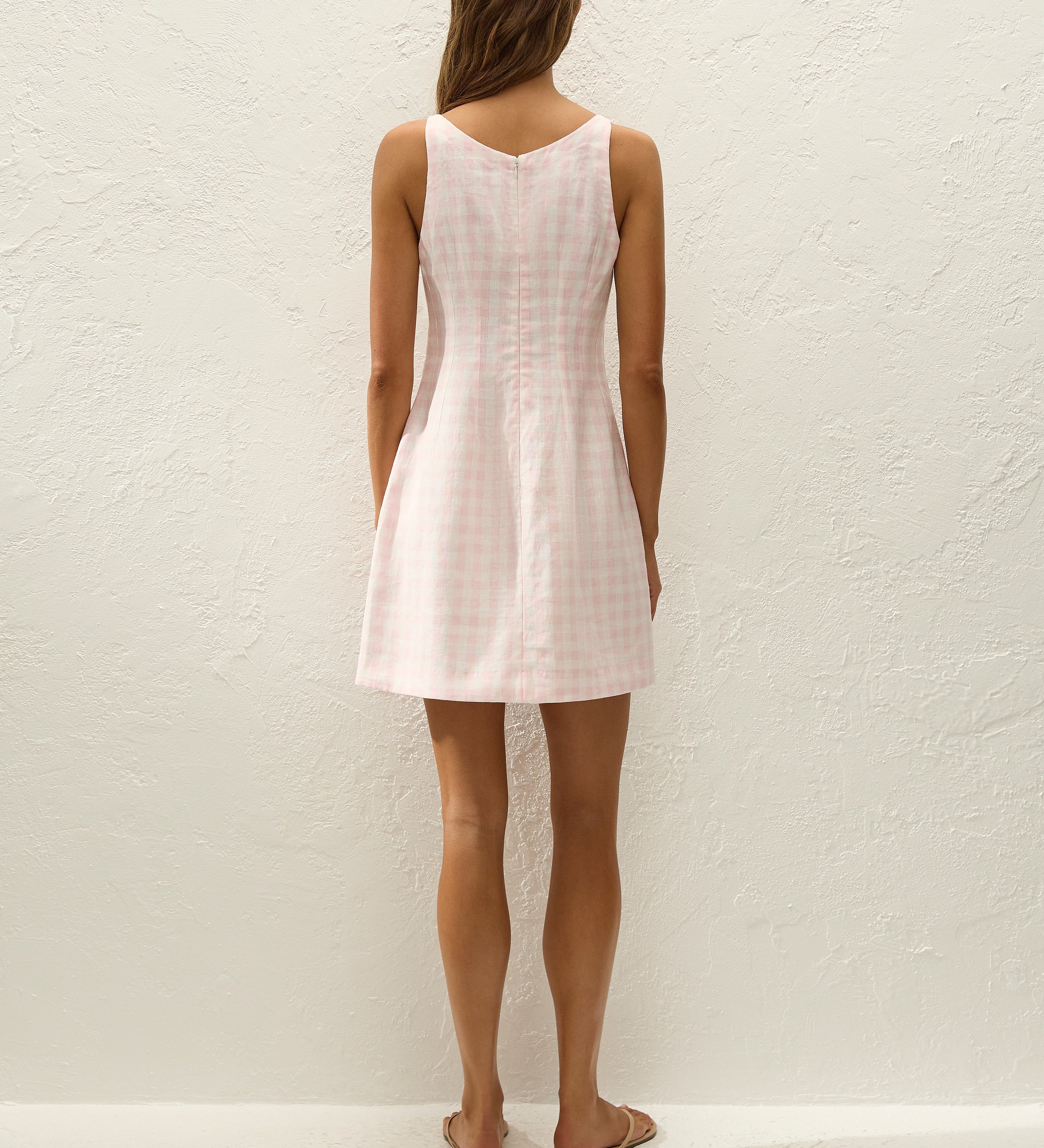 Faithfull - Sanne Mini Dress Gingham Palazzo