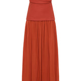 Faithfull - Hedy Maxi Dress Dusty Tomato