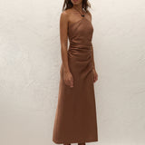 Faithfull - Natalia Midi Dress Cacao