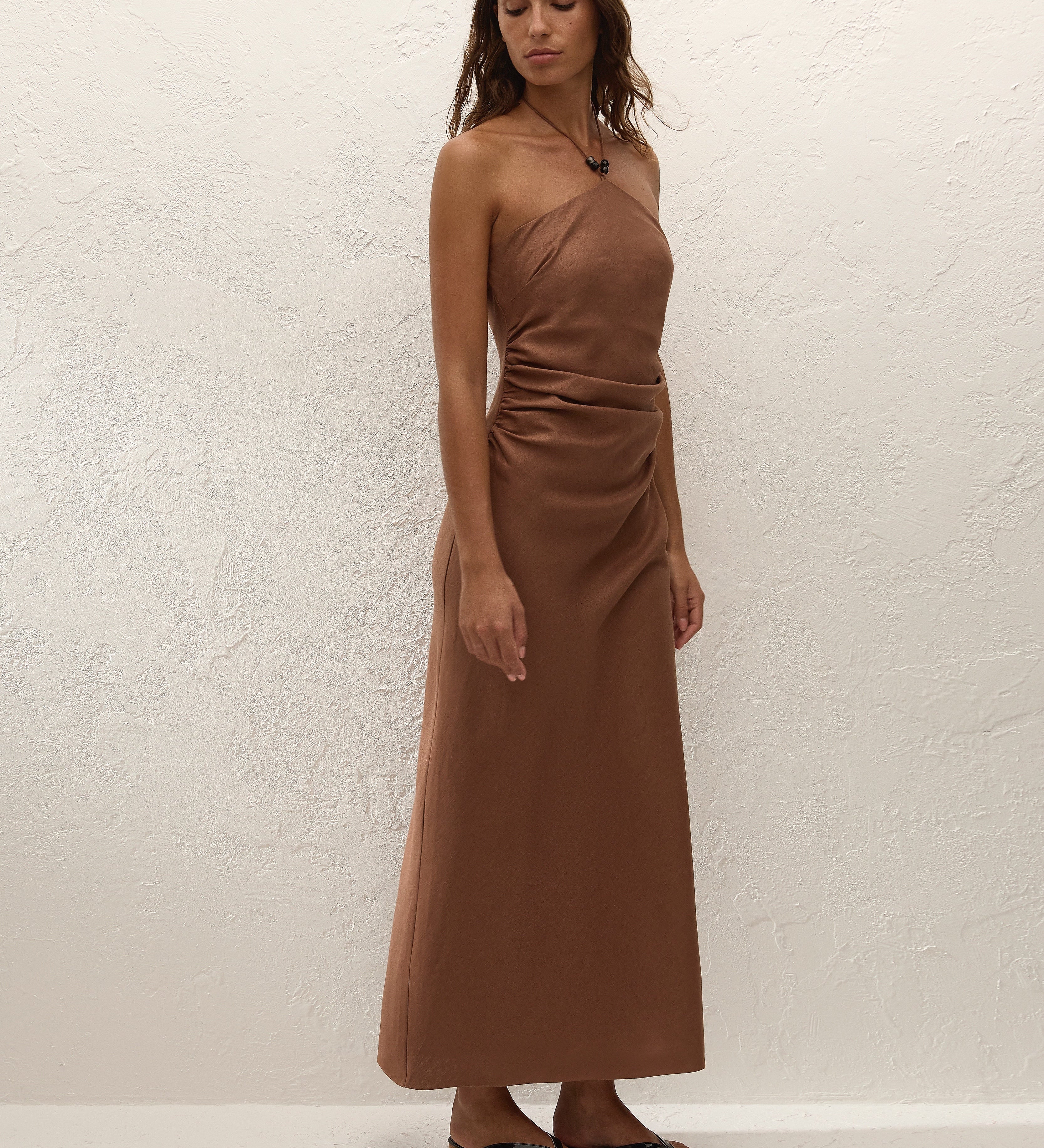 Faithfull - Natalia Midi Dress Cacao
