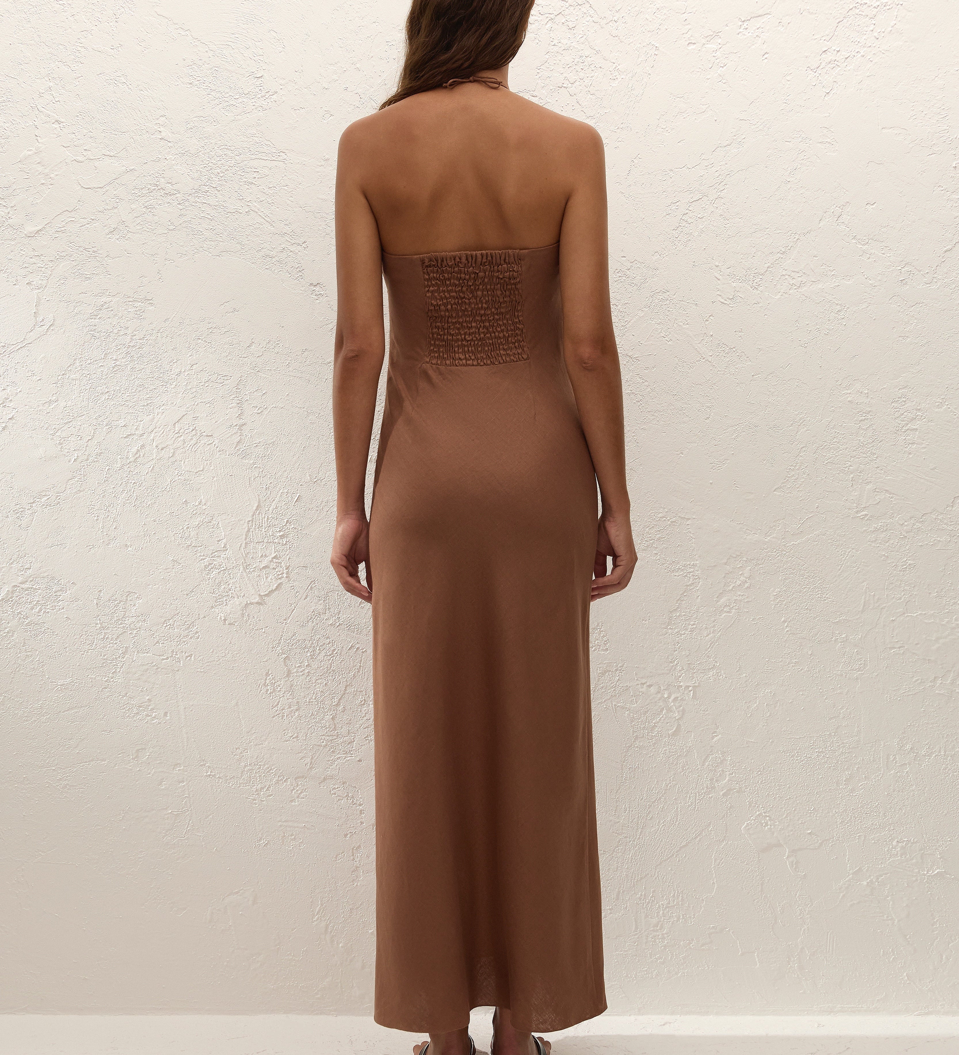 Faithfull - Natalia Midi Dress Cacao