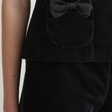 Posse - QUINCY TOP - BLACK