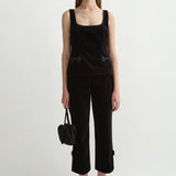 Posse - QUINCY TOP - BLACK