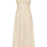 Faithfull - Phaedra Midi Dress Hazy Rose Canary
