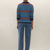 Faithfull - Harlow Oversized Polo Juan Stripe