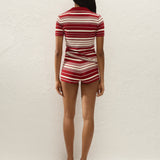 Faithfull - Cloe Top Valdemar Stripe Red Ochre