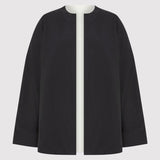 St. Agni - Reversible Pillow Jacket - Black/Cloud