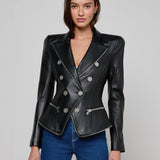 L'AGENCE - Ottilie Leather Blazer