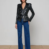 L'AGENCE - Ottilie Leather Blazer