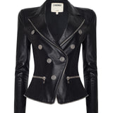 L'AGENCE - Ottilie Leather Blazer