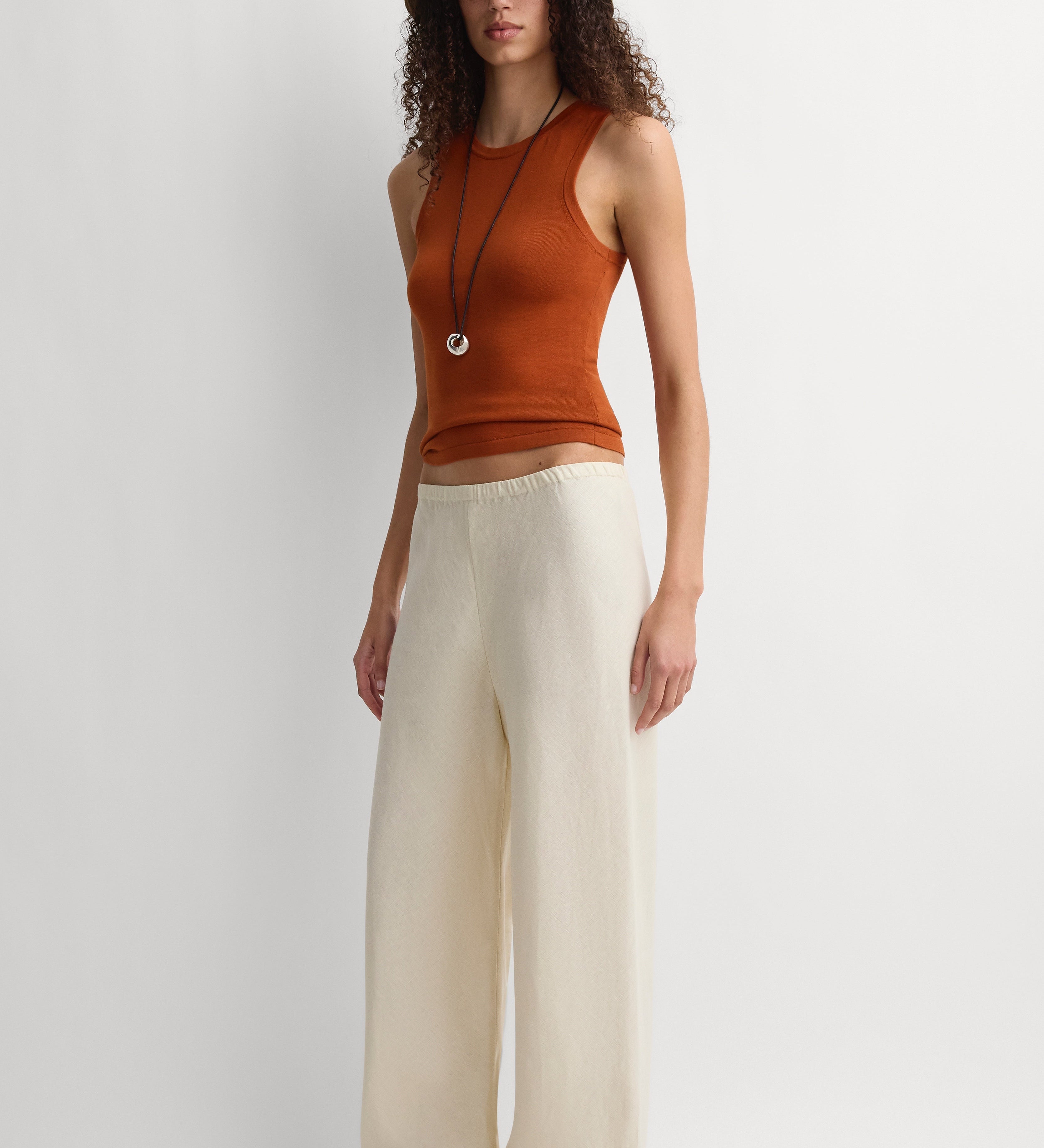 Faithfull - The Linen Pant Milk