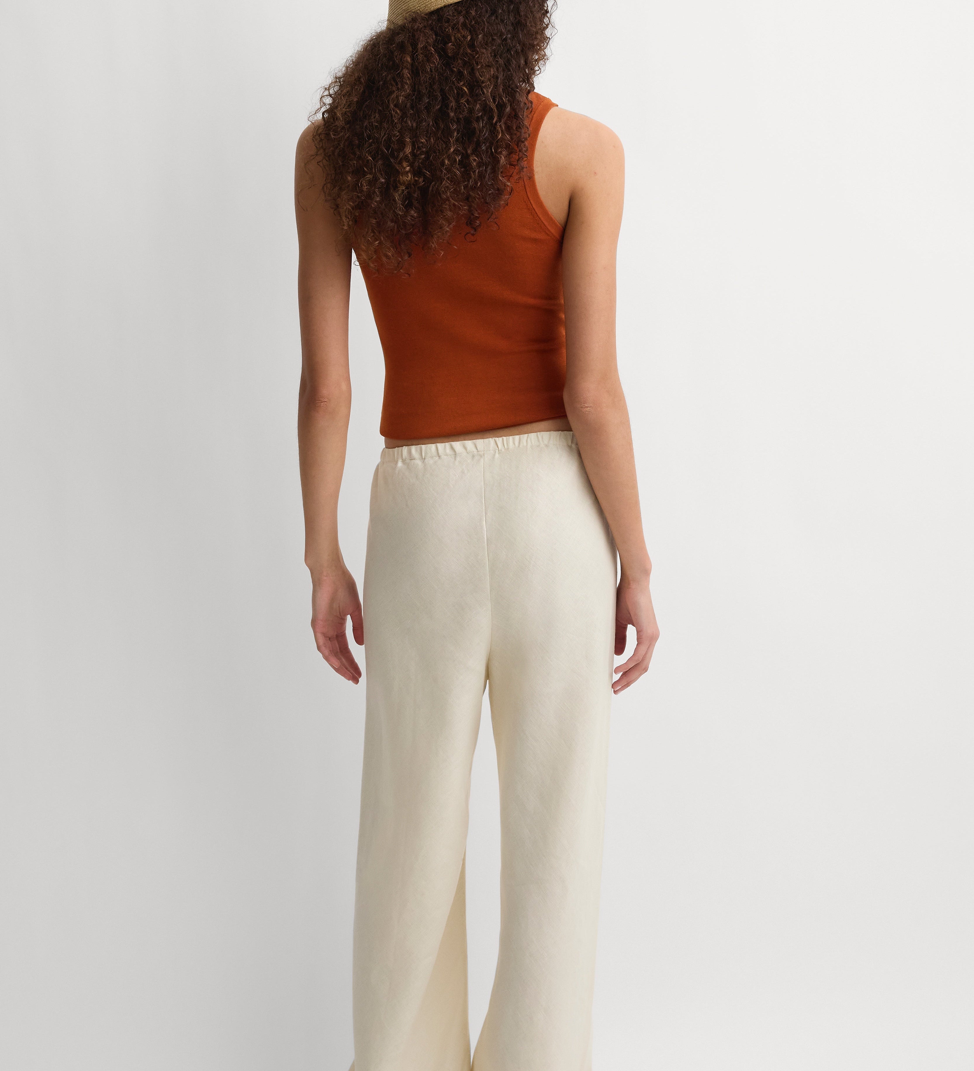 Faithfull - The Linen Pant Milk