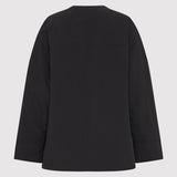 St. Agni - Reversible Pillow Jacket - Black/Cloud