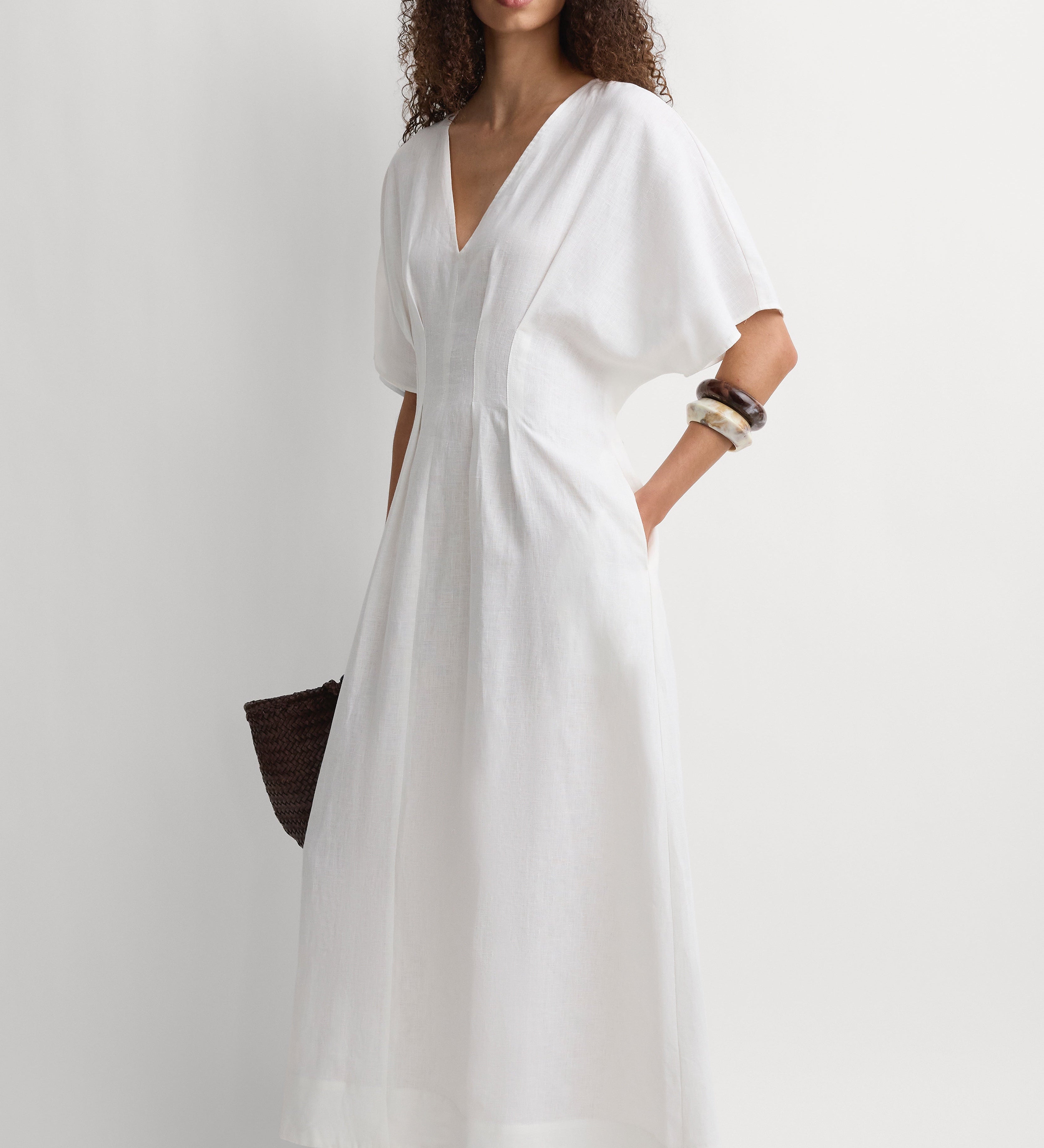 Faithfull - The Kimono Dress White