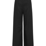 Faithfull - Ottavio Pants Plain Black - Final Sale