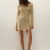 Faithfull - Micah Mini Dress Wheat