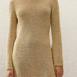 Faithfull - Micah Mini Dress Wheat