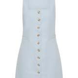 Faithfull - Jaques Mini Dress Sky Blue