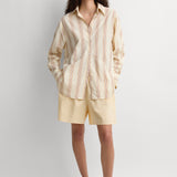 Faithfull - The Stripe Shirt Straw Stripe