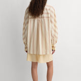 Faithfull - The Stripe Shirt Straw Stripe