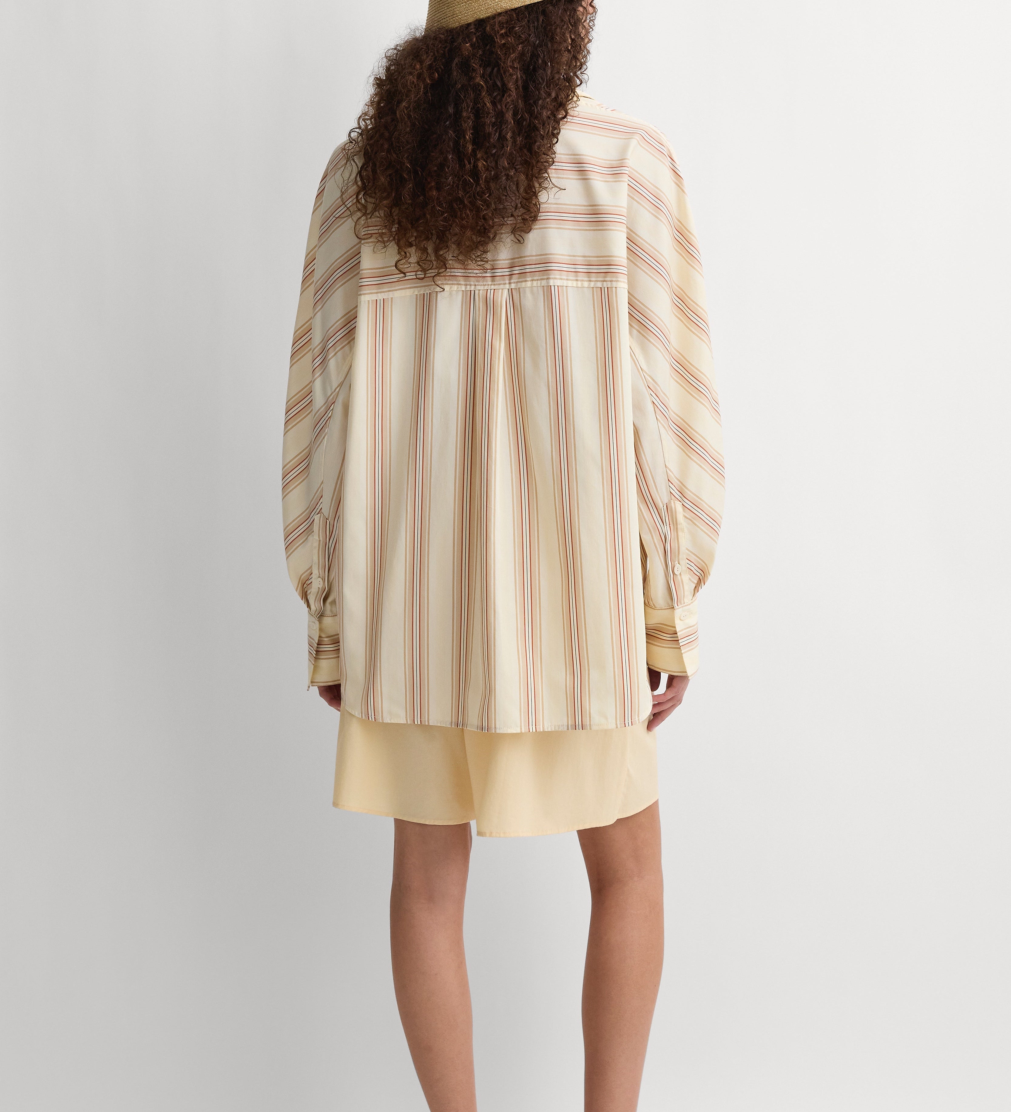 Faithfull - The Stripe Shirt Straw Stripe